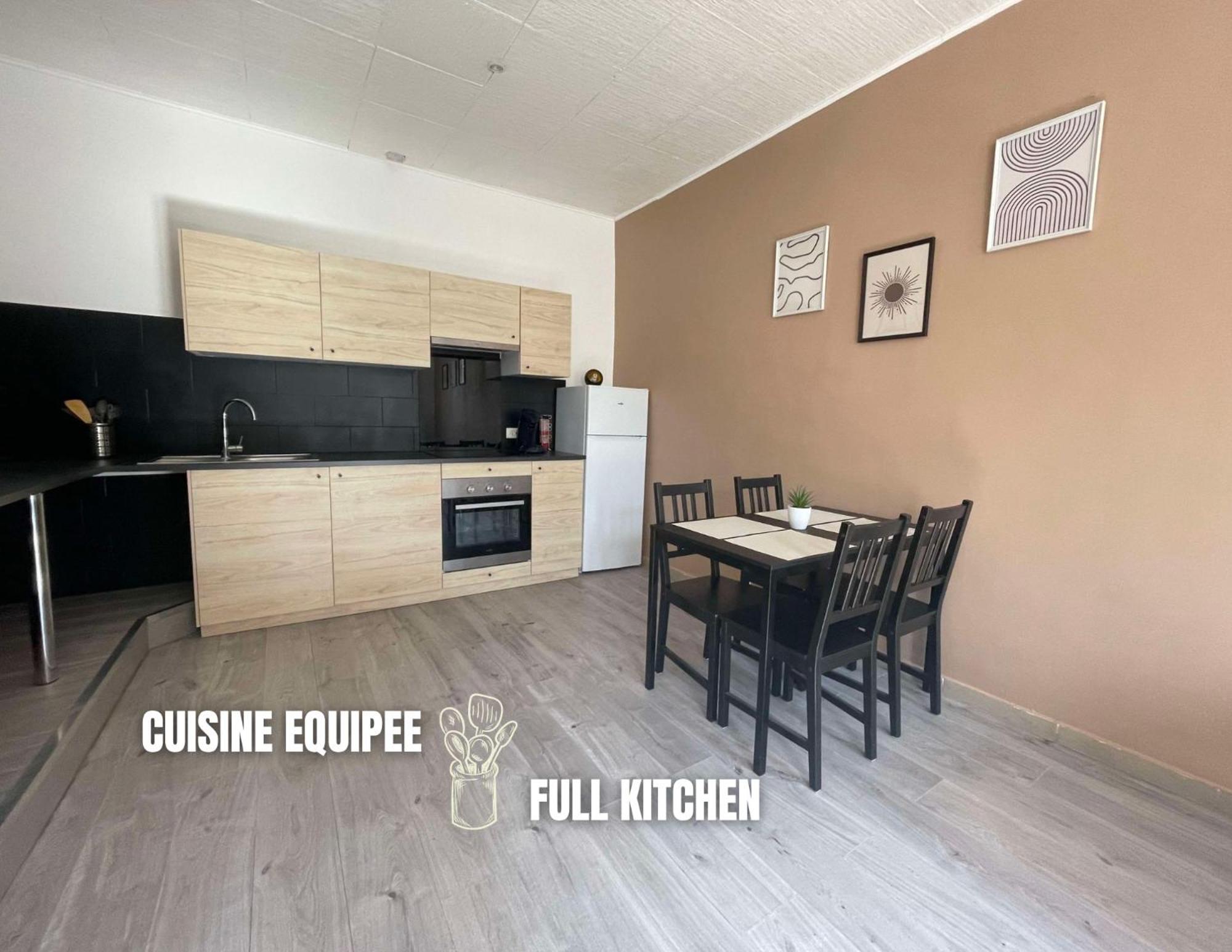 Marseille Centre - Wifi - Lave Et Seche Linge - Calme - Cuisine Lejlighed Eksteriør billede