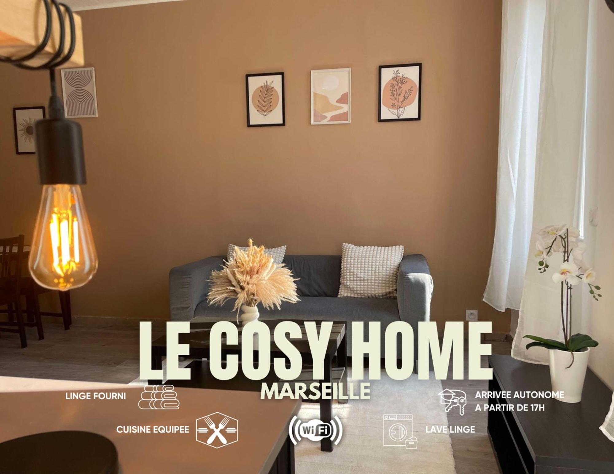 Marseille Centre - Wifi - Lave Et Seche Linge - Calme - Cuisine Lejlighed Eksteriør billede